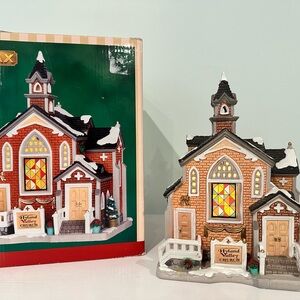 Lemax Village - Hyland Valley Church with Box